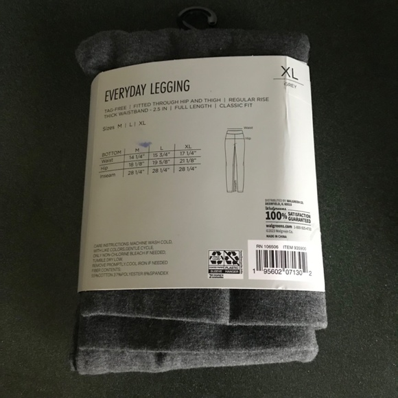 West Loop Everyday Legging XL Grey New - Picture 6 of 14